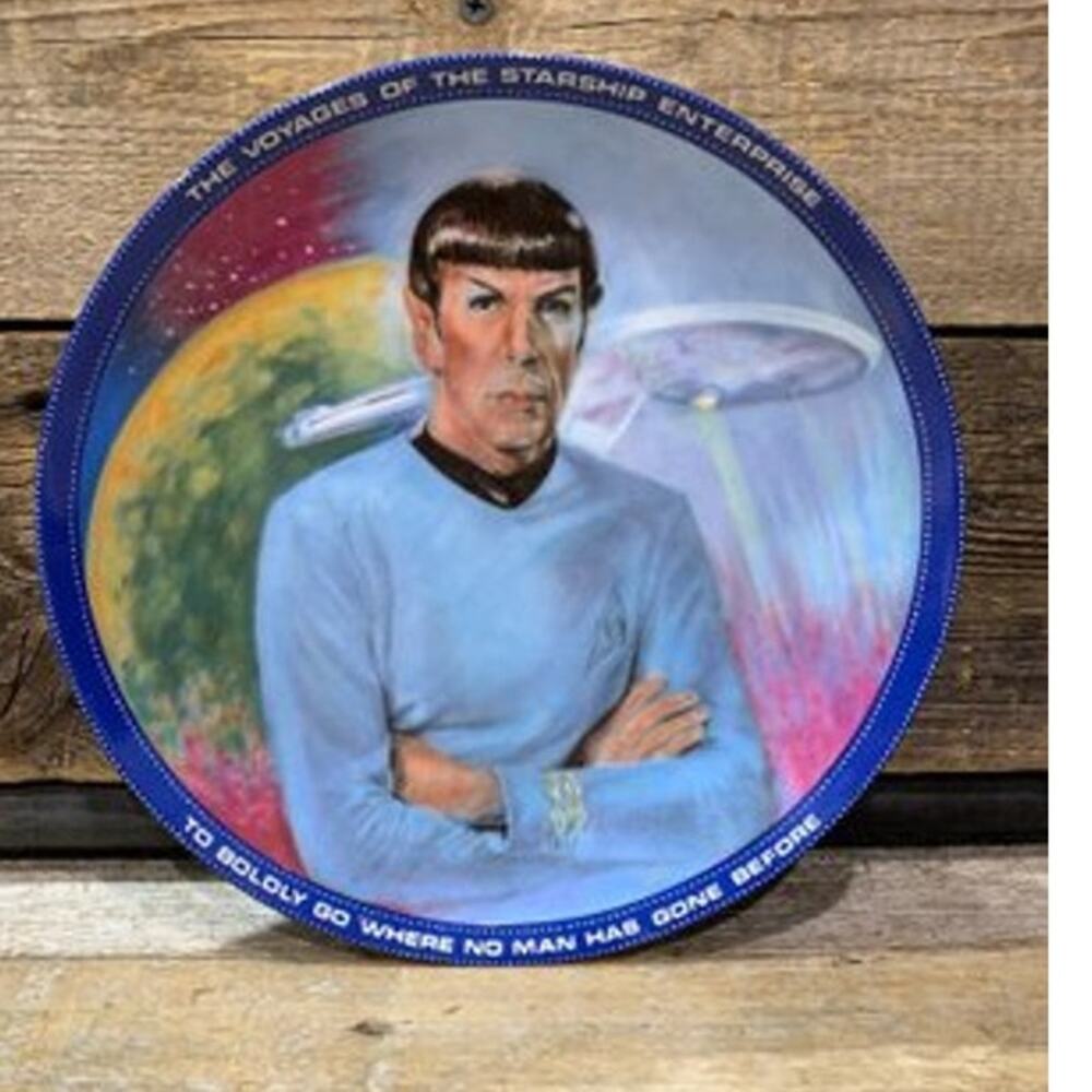 Vintage Star Trek Mr Spock Hamilton Collection Plate No.‎ 2059C